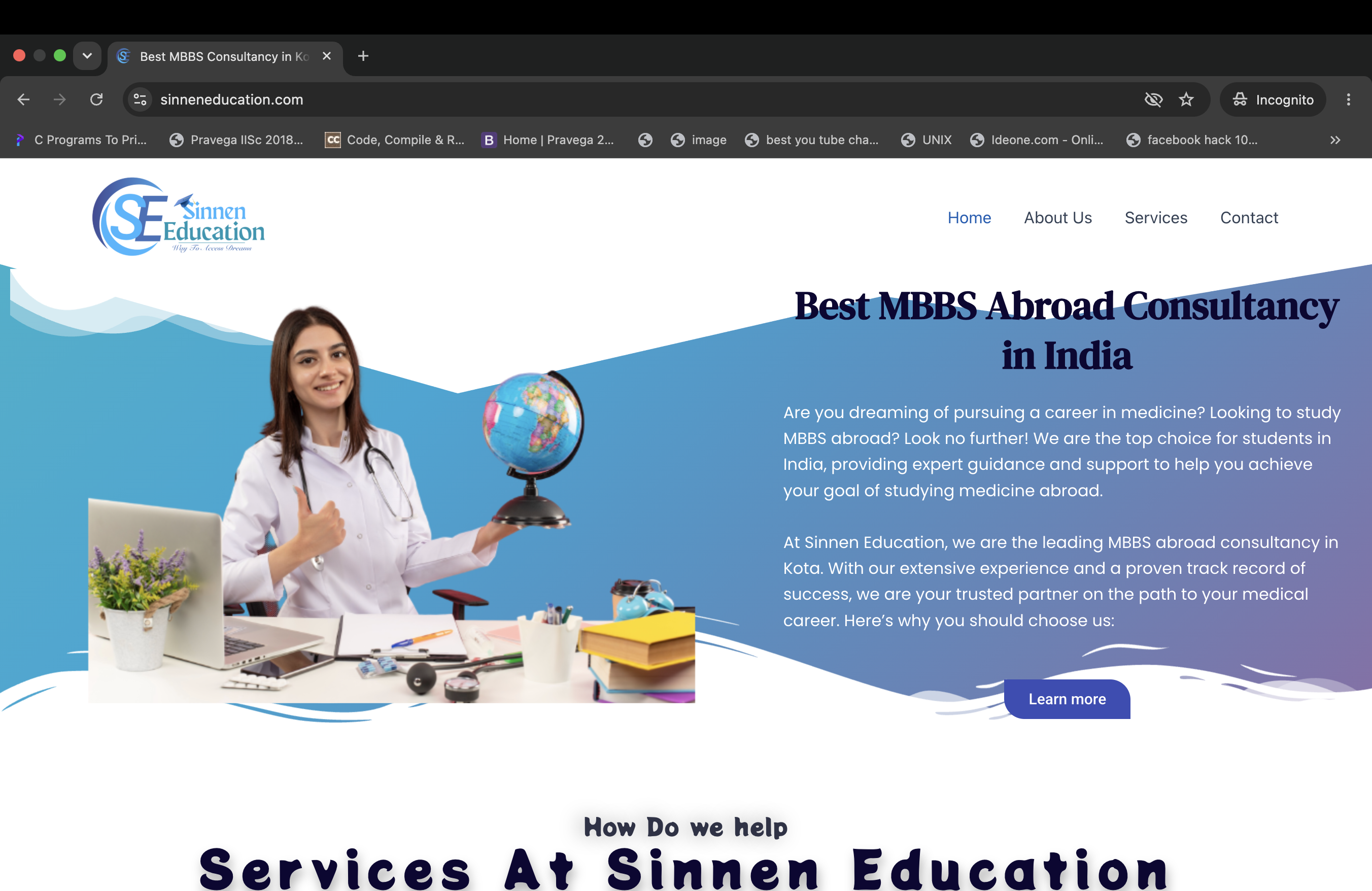 Consultant Website